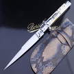 Klassisches Springmesser mit Elfenbein cm 35