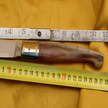 Hirtenmesser mufflonhorn cm 12  Andrea Gallotta