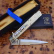 Klassisches Springmesser mit Elfenbein cm 34,5