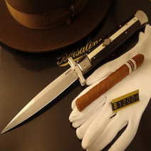 Springmesser 13 inch ebony and ivory by A. Co