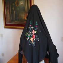 Fazzoletto donna costume Urzulei