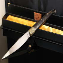 knife Pattada engraving by Lorenzo Gamba- Brescia