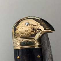 Italian switcblade eagle head cm 44 Lelle Floris