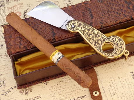 Cigar cutter knife cm 8 by Lelle Floris